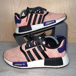 Adidas NMD-R1 J "Solar Yellow Pink" EE4402 Youth 5 Women's 6